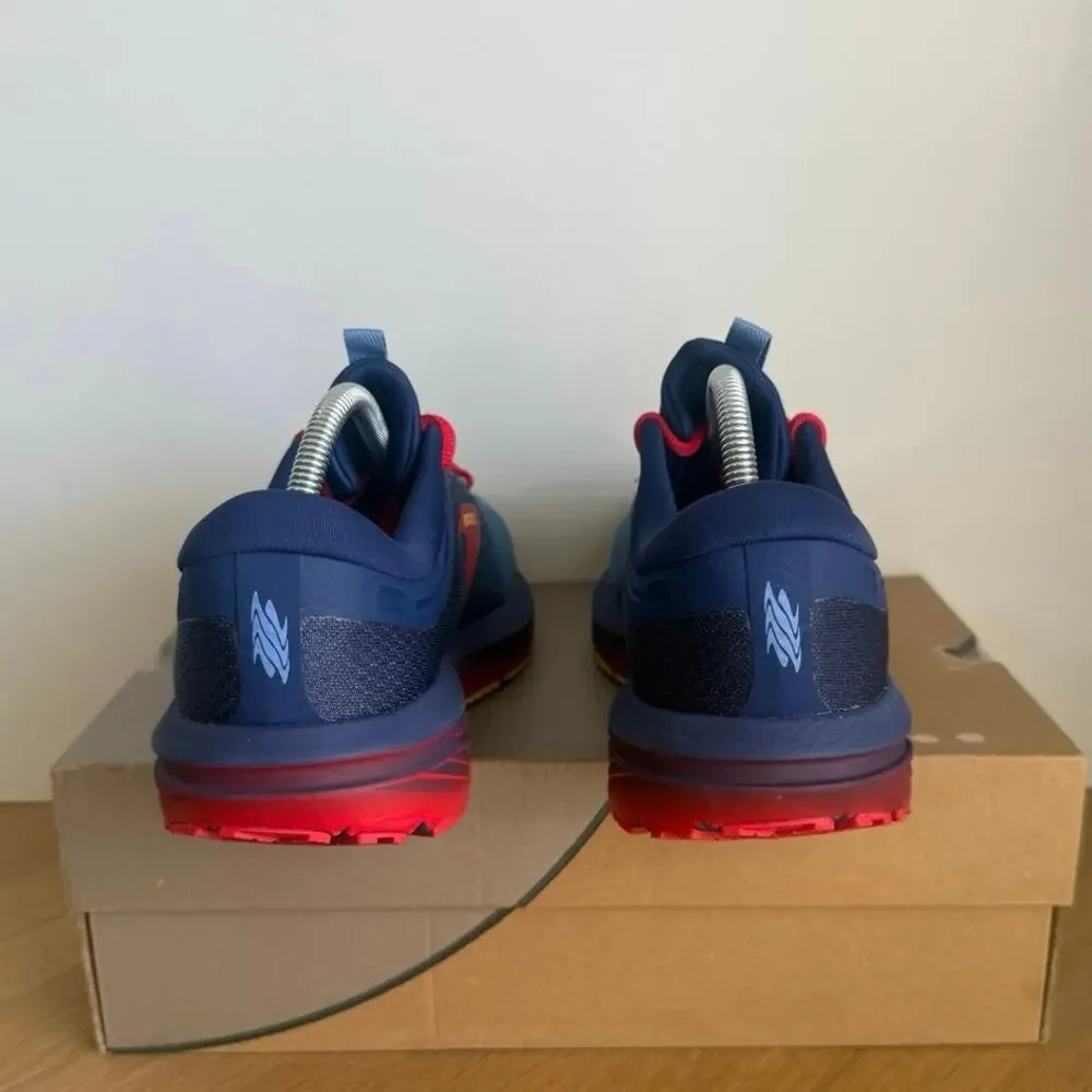 Brooks Revel 7 Blueprint/Red/Aspen Gold Men Running Sneakers- SZ 9